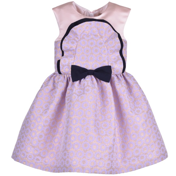 GIRLS JACQUARD DRESS - Picture 5 of 6